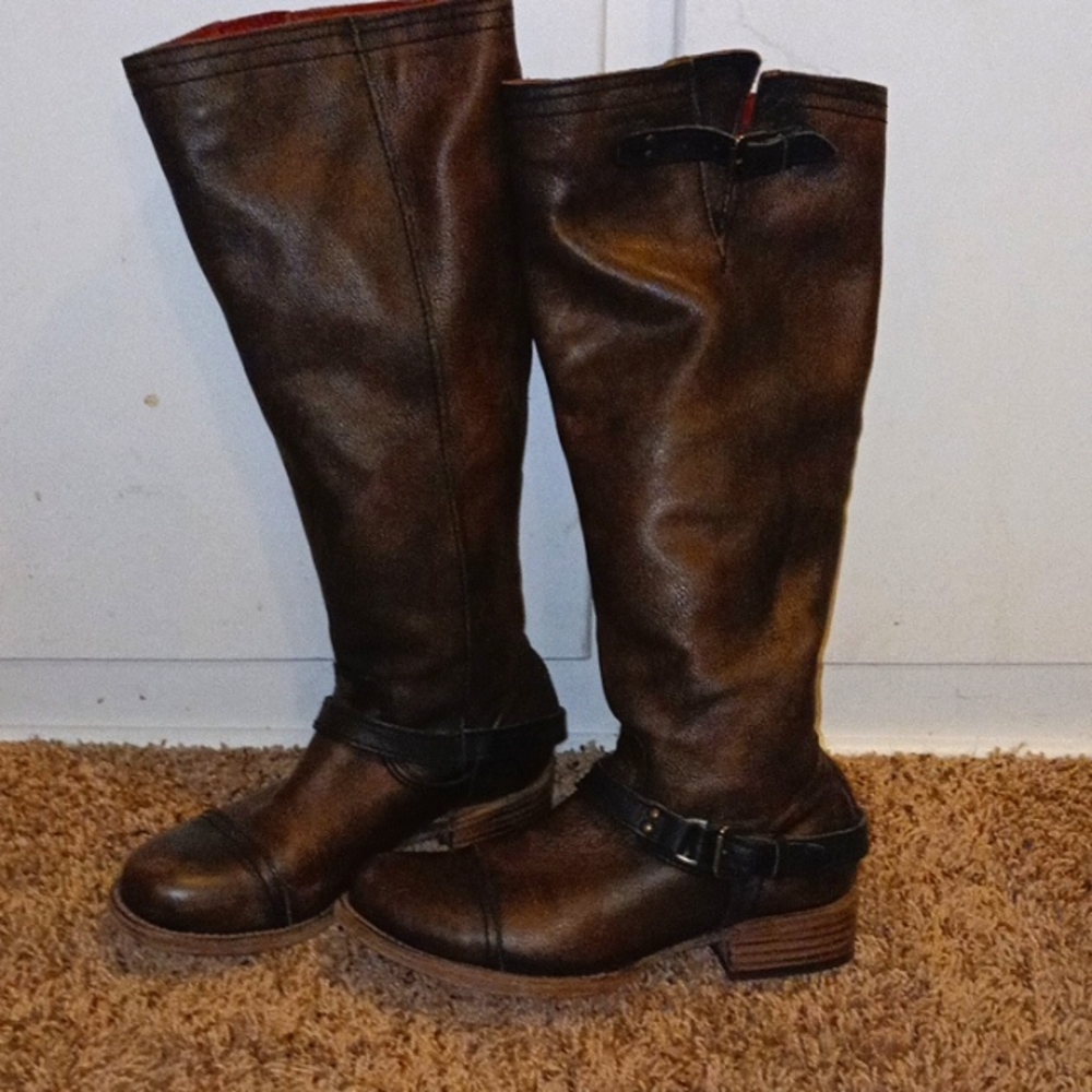 Freebird leather "Roadey" boots